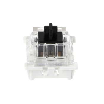 

10Pcs 3 Pin Mechanical Keyboard Switch Black Replacement For Gateron Cherry MX LX9A
