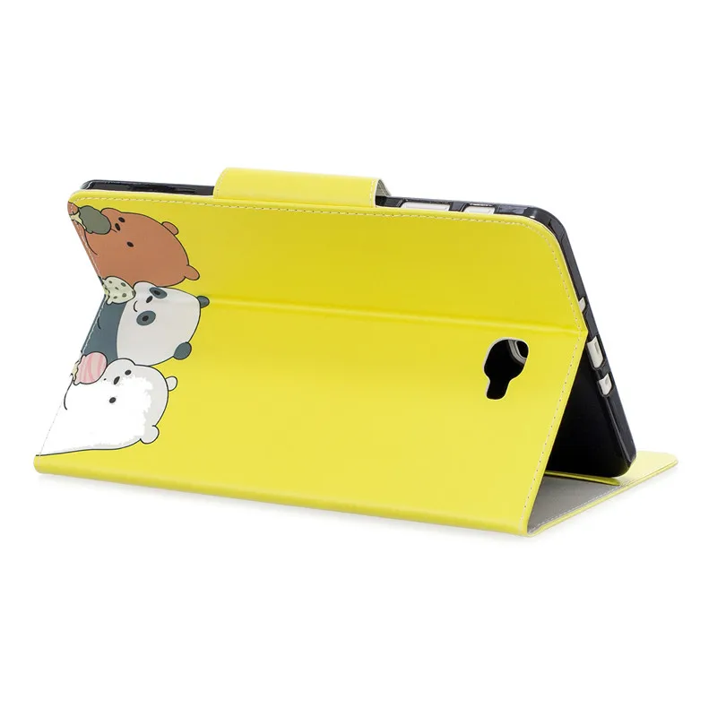 Wekays For Samsung Tab A6 10.1 Cartoon Unicorn Leather Case For Samsung Galaxy Tab A6 A 6 2016 10.1 T585 T580 T580N Cover Cases