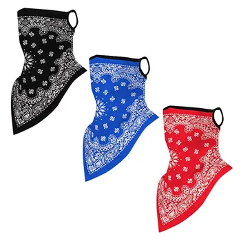 

3PC Unisex Print Seamless Ear Mask Sports Scarf Neck Tube Face Dust Riding Mask Protective Air Pollution Mondkapje mascarillas