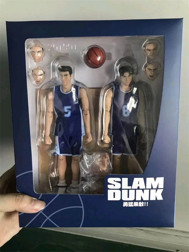 Dasin модель GT 6 дюймов фигурка аниме Slam Dunk Koshino Hiroaki& Ikegami Ryoji модель синий или белый ND044