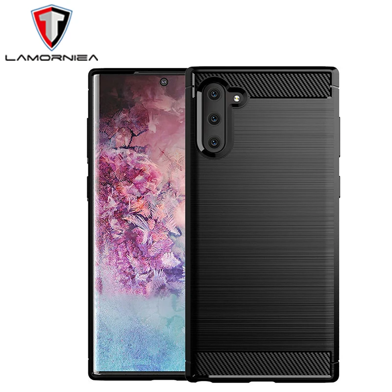 

Shockproof Phone Case For Samsung Galaxy Note 10 Pro Carbon Fiber TPU Phone Case For Samsung Galaxy S10 S8 S9 Plus Lite Note 8 9