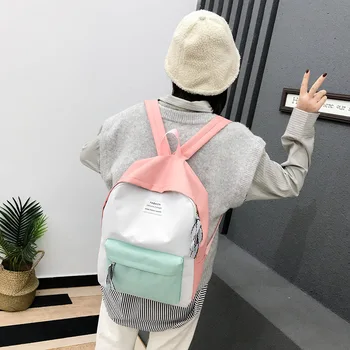 

2020 Korean Small Fresh Women Children School Bags Laptop Computer Backpack Travel Backpacks For Girls Backpacks Mochila Female