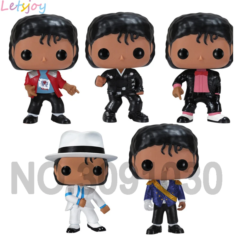 

letsjoy 10cm pop horse Beat It Mickael victory What more can I give WE ARE THE WORLD Joseph JACKSON figurines Vinly Garage Kits