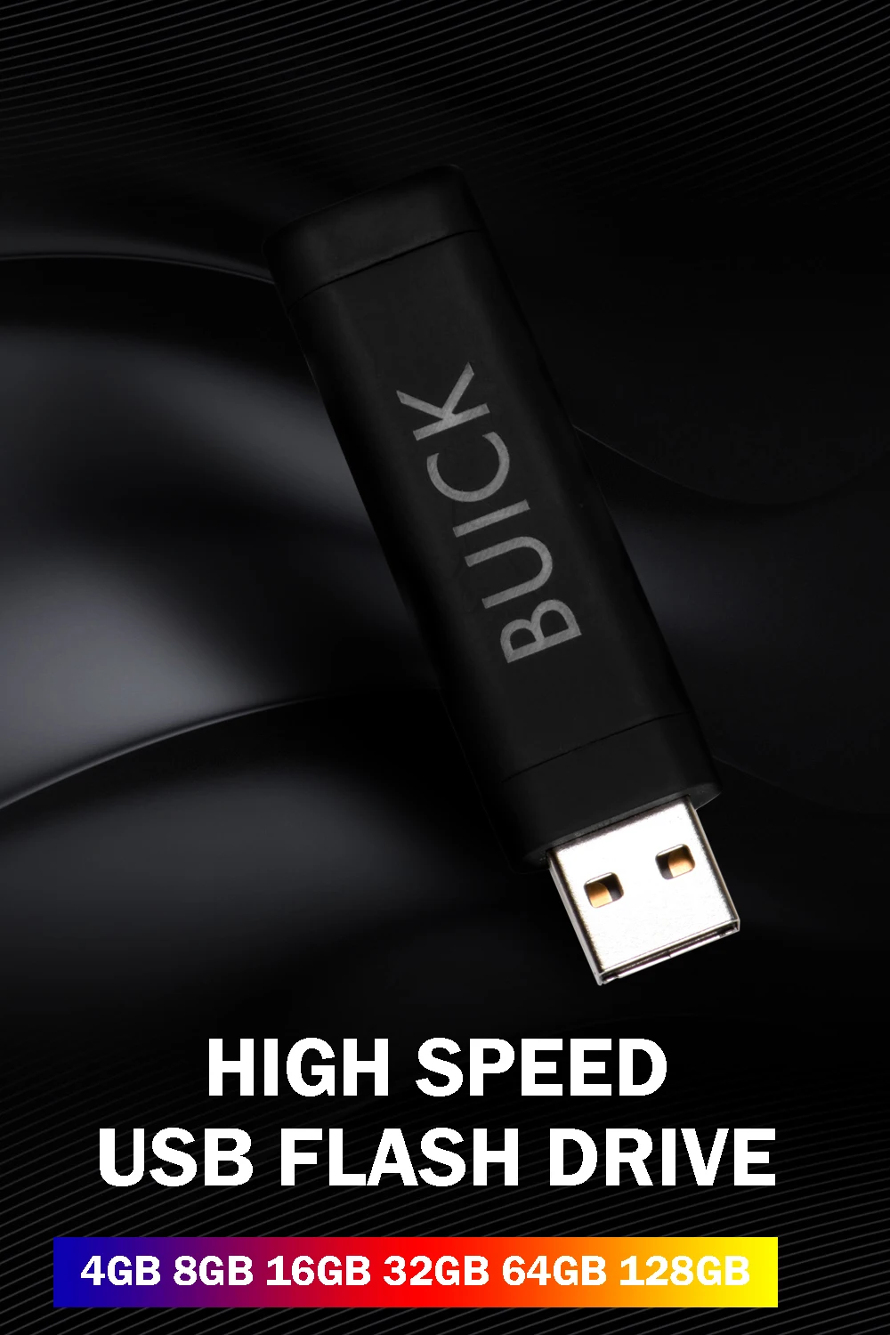 JASTER светодиодный USB flash Персонализация USB 2,0 черный пластиковый эллипсовый накопитель 4 ГБ 8 ГБ 16 ГБ 32 ГБ 64 ГБ 128 ГБ закругленная USB палочка для создания логотипа