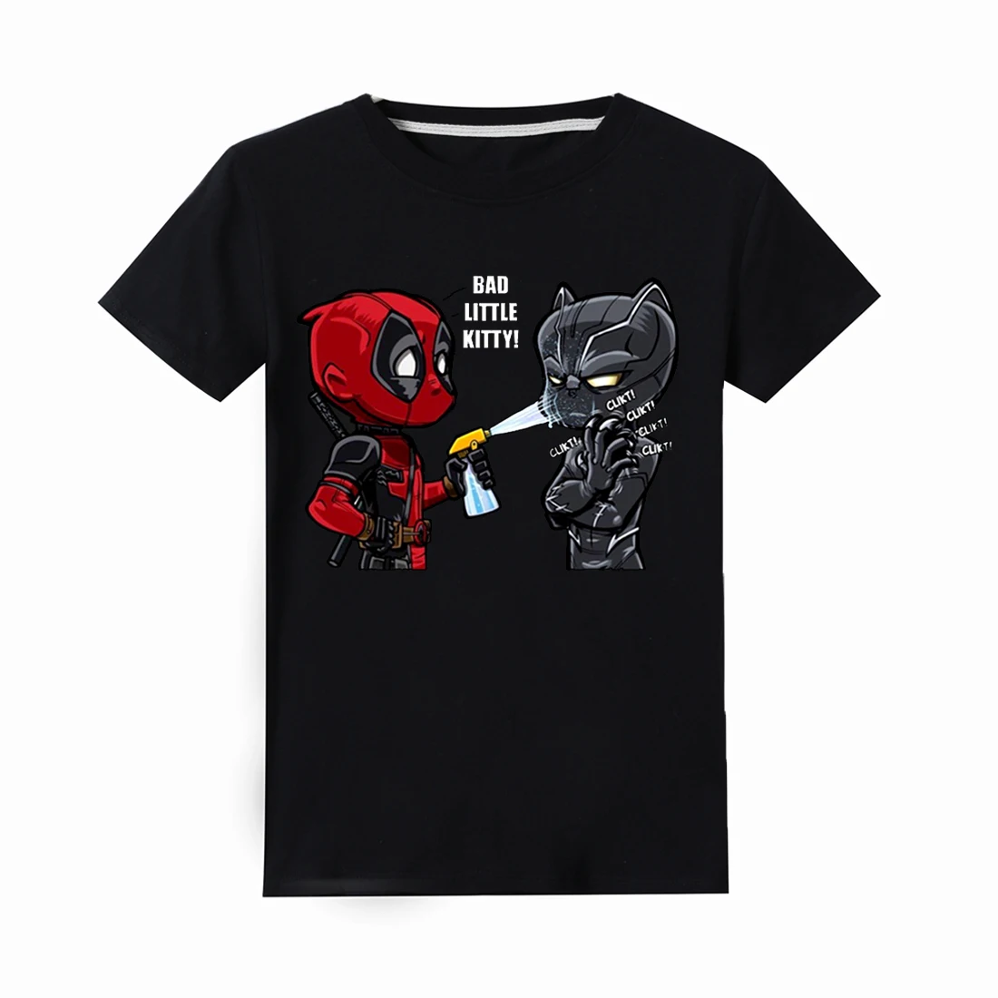 Детская одежда для больших мальчиков, футболка с надписью «LIke a BOSS Deadpool Venom» футболка из хлопка одежда для маленьких девочек рождественская рубашка