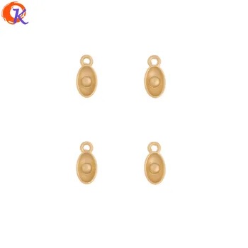 

Cordial Design 100Pcs 5*10MM Jewelry Accessories/Earrings Connectors/Matte Gold/Hand Made/DIY Charms Making/Earring Findings