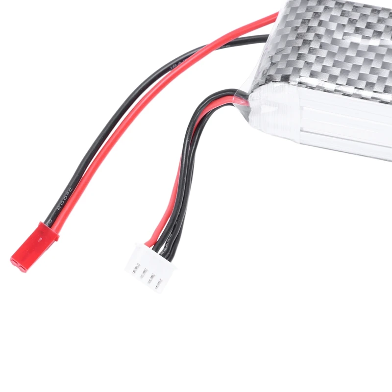 2x11,1 V 1000mAh 3S 25C Lipo RC батарея JST Разъем для RC вертолета самолета лодки
