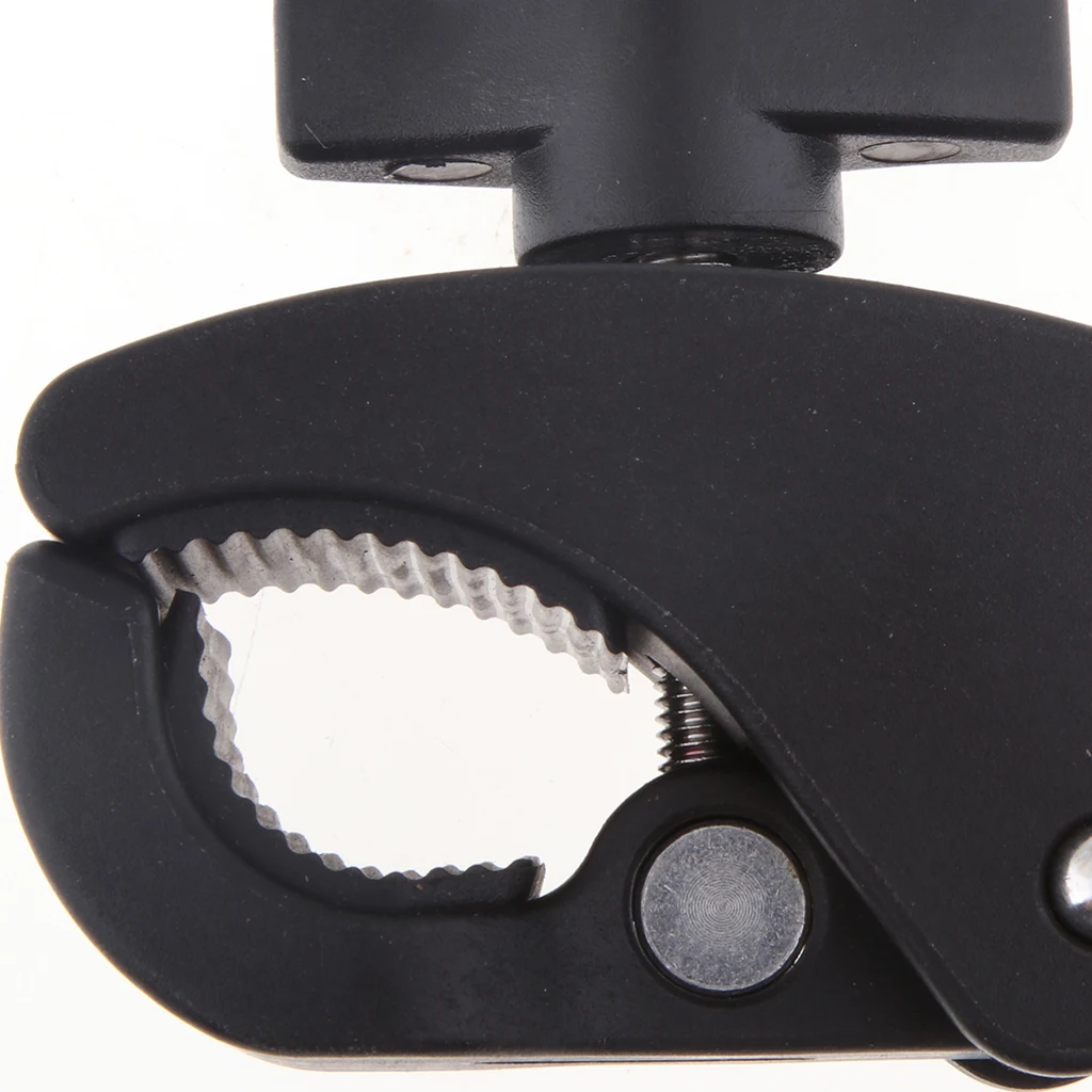 Quick Release Motorcycle Handlebar Clamp 1'' Ball Adapter 16-38mm Tube