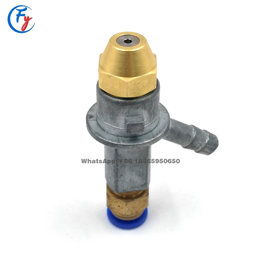Nrpfell Waste Oil Burner Nozzle,Siphon Air Atomizing Nozzle,Oil Jet,Air Atomizer Spray Nozzle-1.5mm
