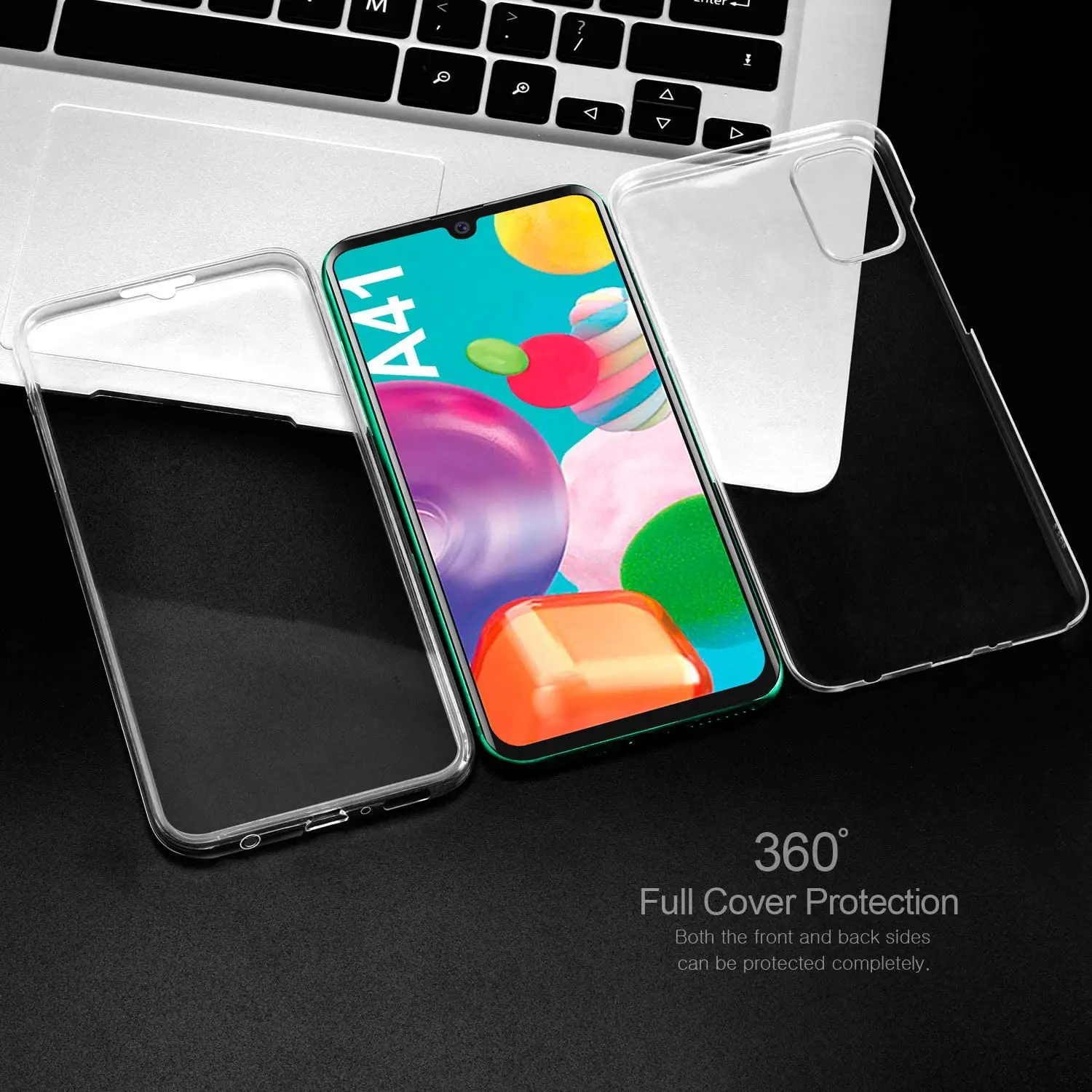 Чехол 360 градусов для Samsung Galaxy S20 Ultra S10e S10 S8 S9 Plus Note 10 Lite A51 A71 A01 A41 A30 A50 A10 мягкий