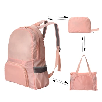 

Light Waterproof Travel Mountaineering Protable Bag Popular Foldable Backpack Outdoor Camping Riding Backpack Set Unisex
