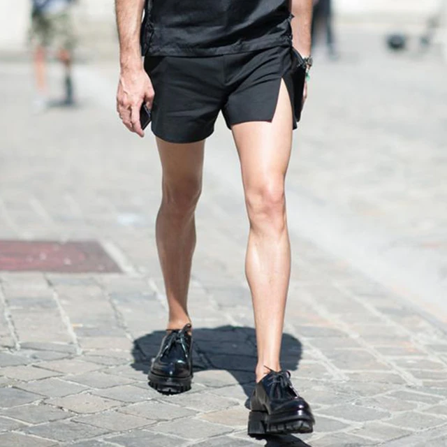 US Mens Low Rise Shiny Glossy Running Sportswear Boxer Shorts Trunks Hot  Pants | eBay