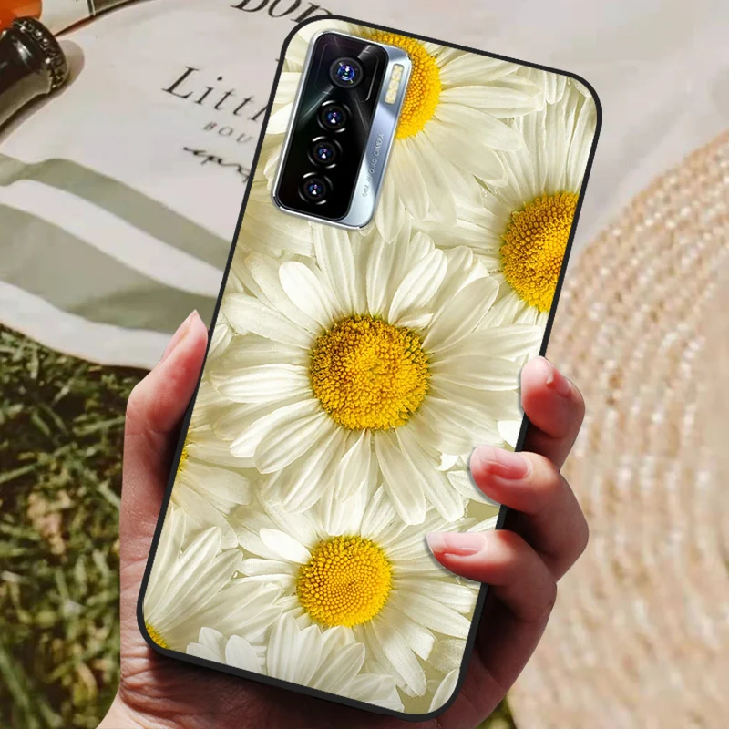 Silicone Back Cover Phone Case with Soft Bumper Coque
