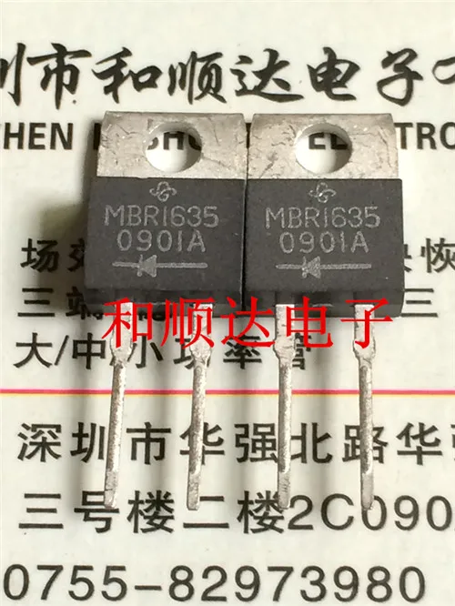 

Оригинальный Новый/5 шт./MBR1635 TO-220