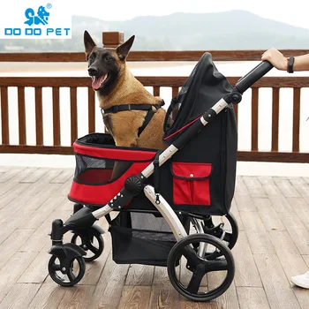 

DODOPET Pet Stroller Luxury High Landscape Giant Dog Cart Dog Cart Folding Car Factory Direct Supply
