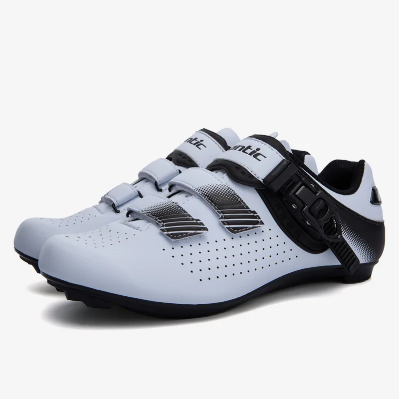 

Мужские сверхлегкие кроссовки Santic, дышащая обувь для дорожного велосипеда, самоблокирующиеся, профессиональные, Азиатские размеры