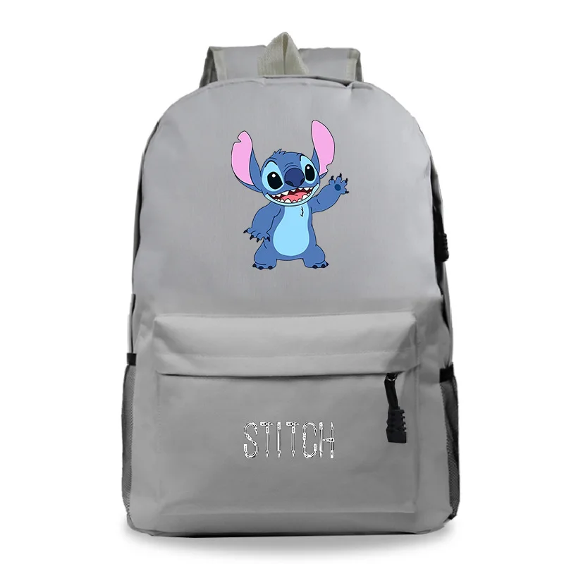 14 Sac Dos plecak Mochila Stitch школьный Аниме маленький рюкзак мужские школьные сумки для девочек-подростков мультфильм унисекс индивидуальный логотип - Цвет: 14