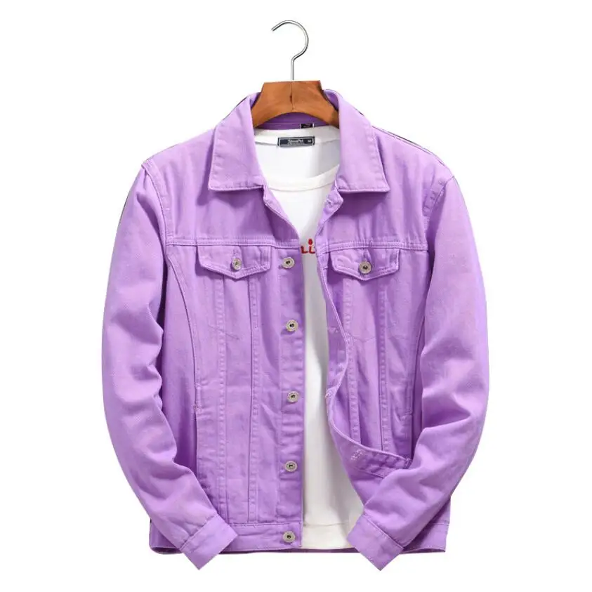 Top Denim Jacket Men Women Clothes 2021 