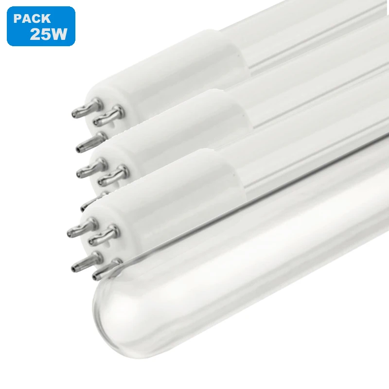 25W UV Lamp and Sleeve Quartz Packs replacement to 6 Gpm UV Filter