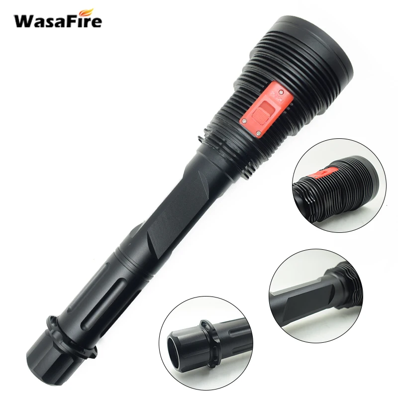 

WasaFire XHP70 31100LM Diving Lanterna IP88 Waterproof Scuba Flashlight 3 Mode LED Dive Torch Lamp for Camping Hiking