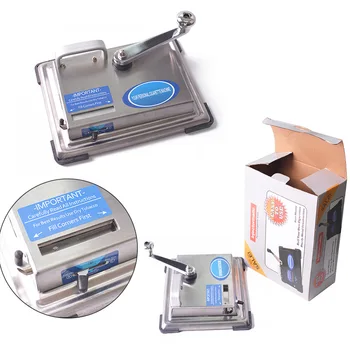 

Metal Cigarette Rolling Machine Hand-Operated Smoke Generator Shredded Tobacco Tool Small Manual Smoke Filling Machine