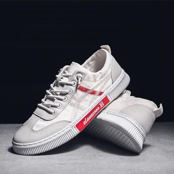 

Walking Shoes outdoor canvas shoes men Fashion men's casual shoes Low-top flat shoes men Sports skate shoes Lace-Up classic