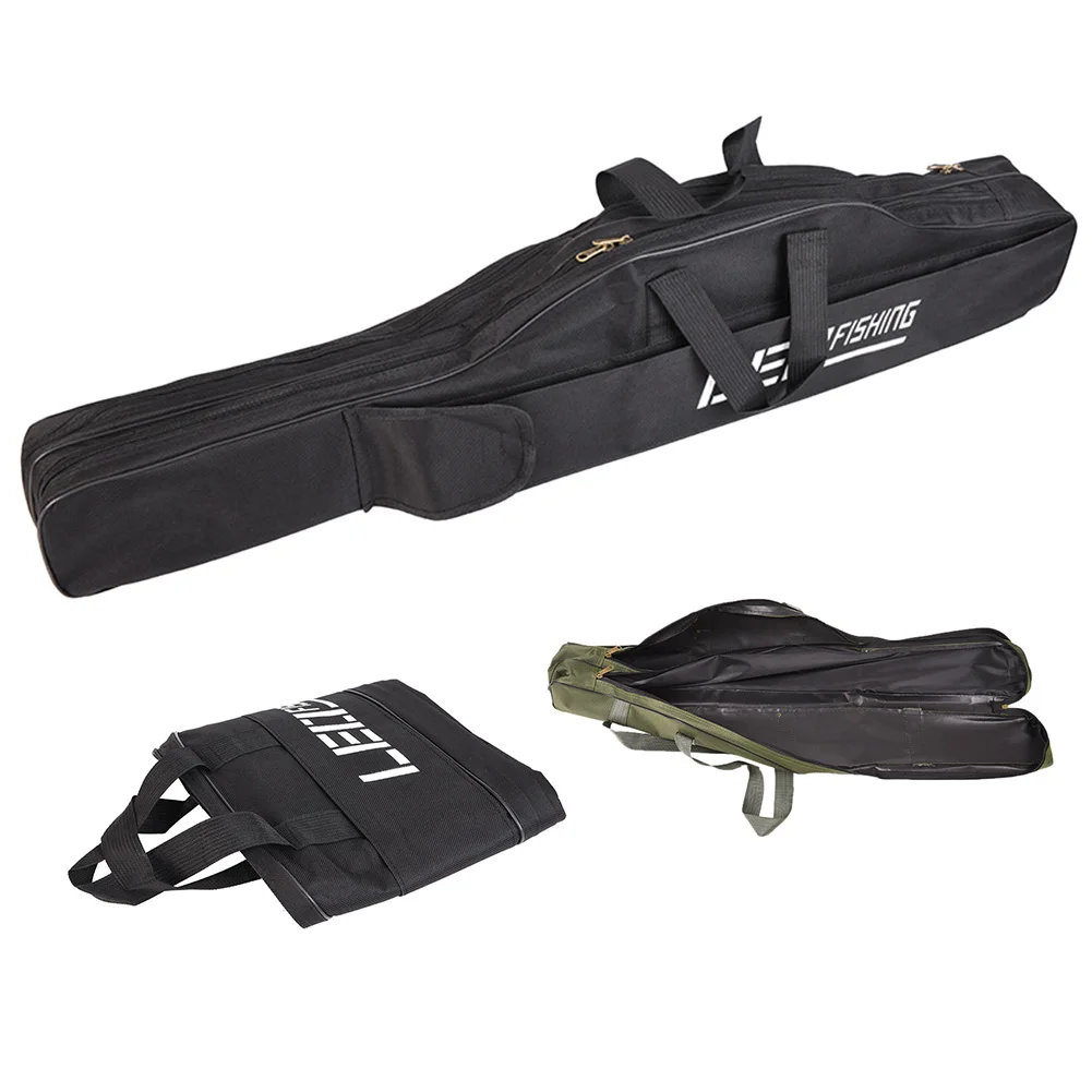 Details about   Fishing Rod Carrier Lightweight Fish Pole Tools Bag Waterproof Storage Case Bags 