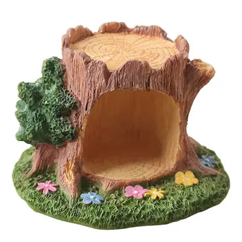 

3D Creative Natural Microlandschaft Ornament Tree Hole Stump Garden Home Decor 425D