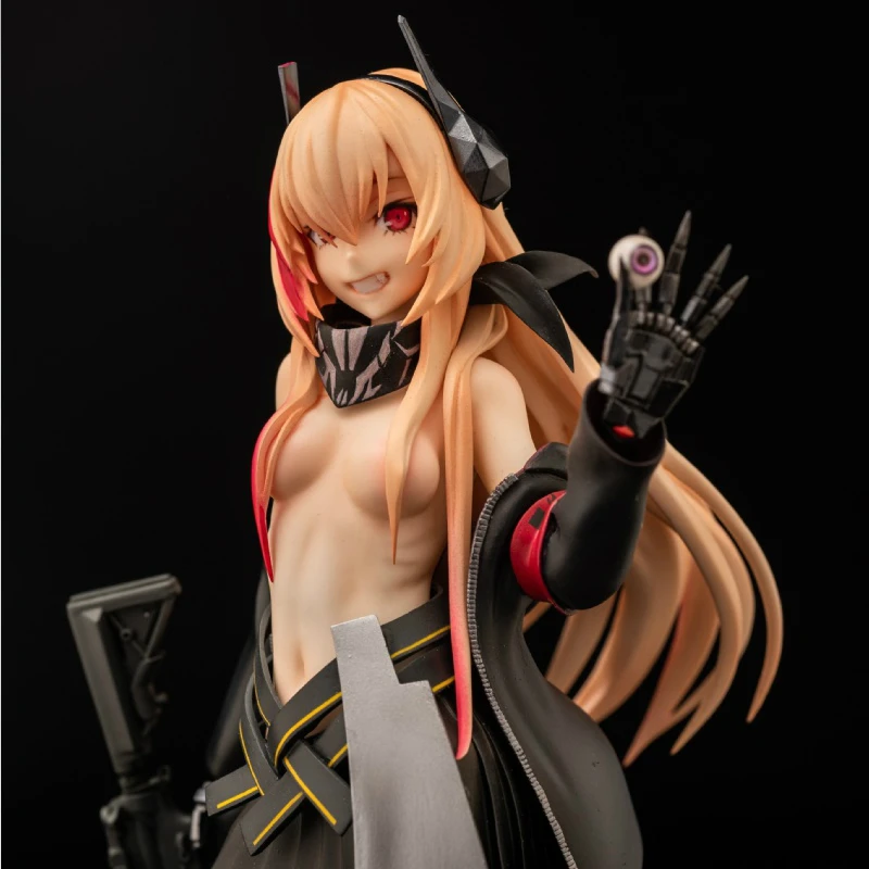 1/7 девушки Frontline M4 SOPMOD Ⅱ Неокрашенная полимерная фигура нераскрашенная GK модель
