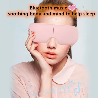 

Beurha Dropshipping Vibration Eye Massager Wrinkle Fatigue Relieve Hot Compressing Air Pressure Therapy Massage Eye Care Device