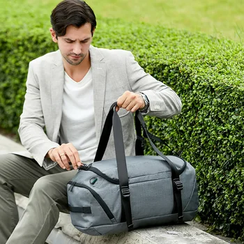 

New Style Wet And Dry Separation Travel Bag Hand Sports Shoulder Bag European And American Fashion Multi-functional Backpack