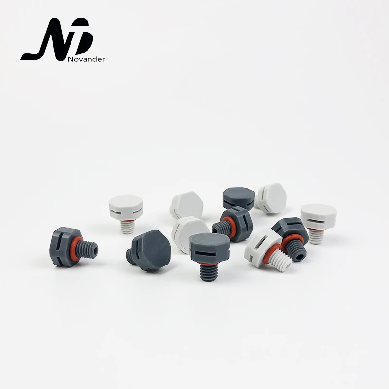 

Free Shipping 100 pcs/bag M5*0.8 Waterproof Screw Vent Plug Nylon Breathable Screw Vent Valve for LED lighting or enclosure