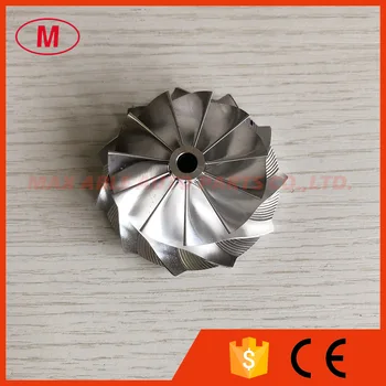 

T25 445436-0007 11+0 blades 47.19/60.13mm high performance turbo milling/aluminum 2618/billet compressor wheel