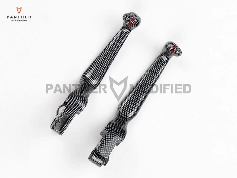 Алюминиевый карбоновый чехол для мотоцикла, сцепные рычаги для Harley Davidson FLSTF Dyna Sportster Fatboy Softail