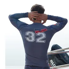 Мужские купальники, купальники, купальник с защитой от солнца, костюм для серфинга, костюм для дайвинга