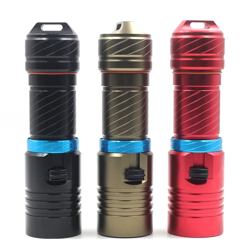Litwod Z20D68 5000LM XM-L2 U3 underwater 80 Meter Diving LED Flashlight Torch Lamp Light For Camping working Run time 20h