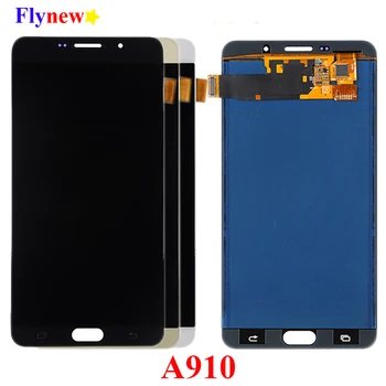 

For SAMSUNG GALAXY A9 Pro LCD 2016 A910 A9100 A910F Display Touch Screen Digiziter Assembly Replace Parts Can Adjust Brightness