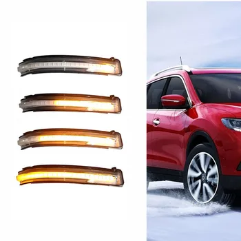 

Dynamic LED Turn Signal Light For Nissan X-trail T32 2014-2019 Side Wing Rearview Mirror Indicator Sequential Blinker Lamp