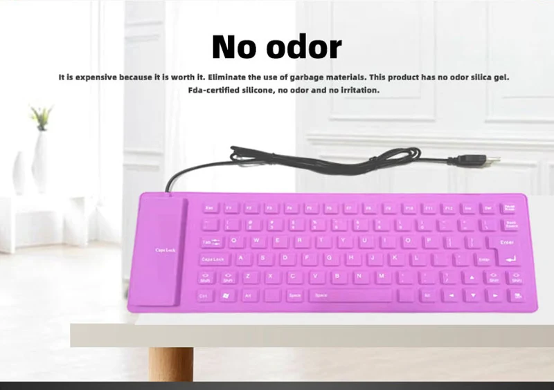 Portátil, Dobrável, Com Fio, Mini USB, PC,