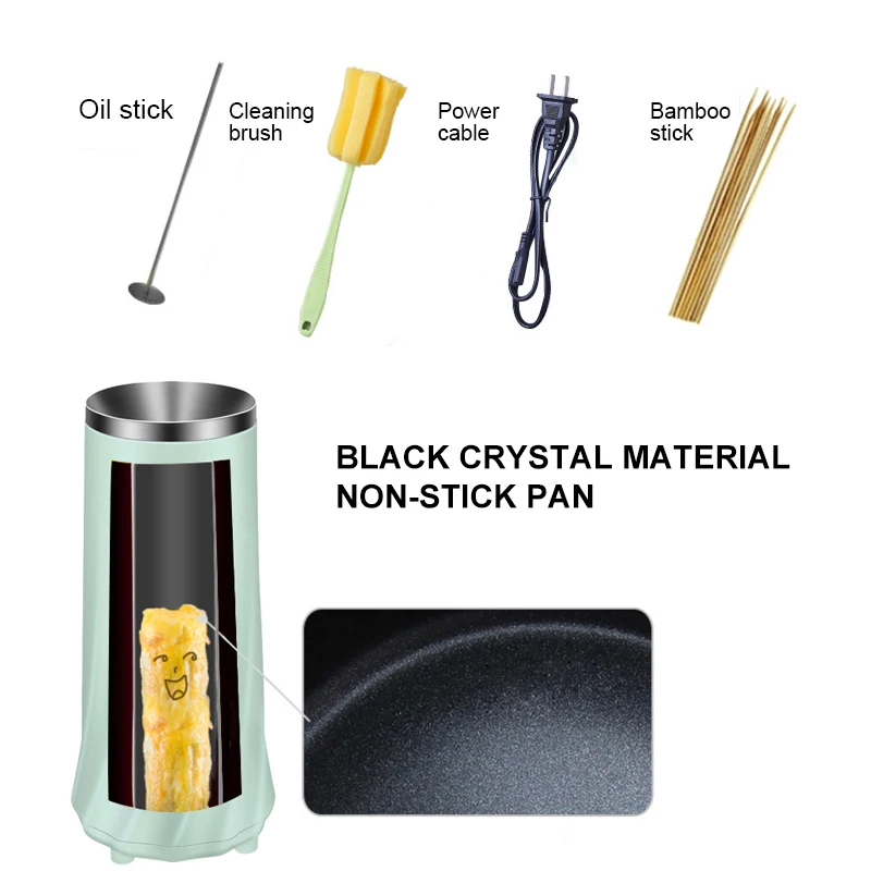 Electric Automatic Multifunctional Mini Egg Roll Maker Omelette Breakfast Egg Boiler Kitchen Cooking Tools Egg Cooker EU Plug