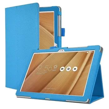 

For ASUS ZenPad 10 Case - Slim Folio Leather Cover Case For ASUS ZenPad 10, Blue