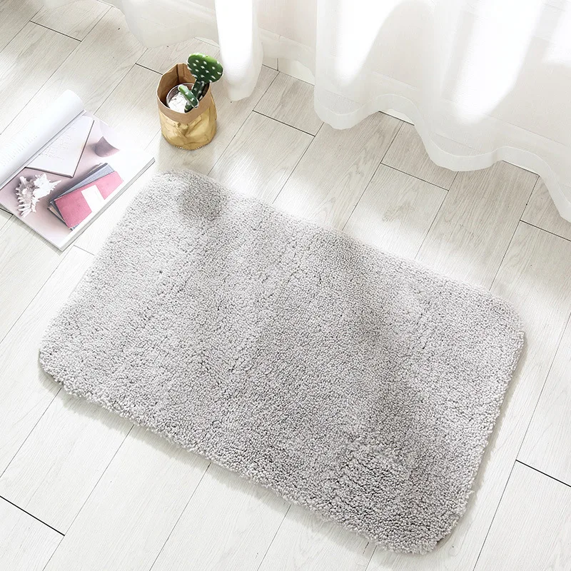 Waterproof Non-slip Plush Floor Carpet Bathroom Mat - Soft And Comfortable  Indoor Doormat For Home And Bathroom - Temu