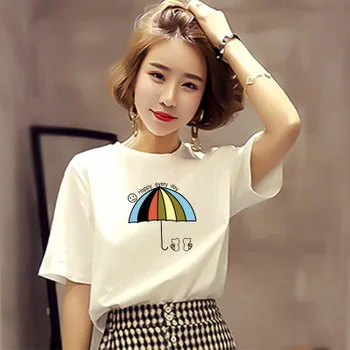 

Fashion women cotton Tshirts sleeve Red Stripe T Shirts Women Hip Hop Casual Cotton Short Sleeve Tops