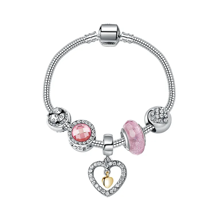 День Святого Валентина Романтическая любовь Сделай Сам индивидуальный набор хрустальных круглых бисерных ювелирных изделий оптом