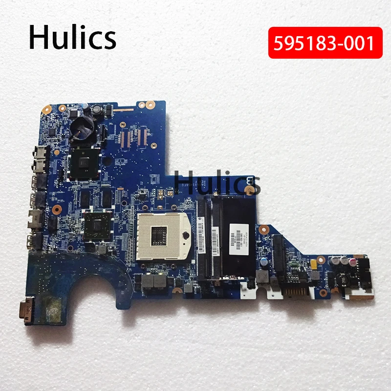 Материнская плата Hulics оригинал 595183 для HP 595183-001 CQ42 CQ62 CQ72 материнская ноутбука
