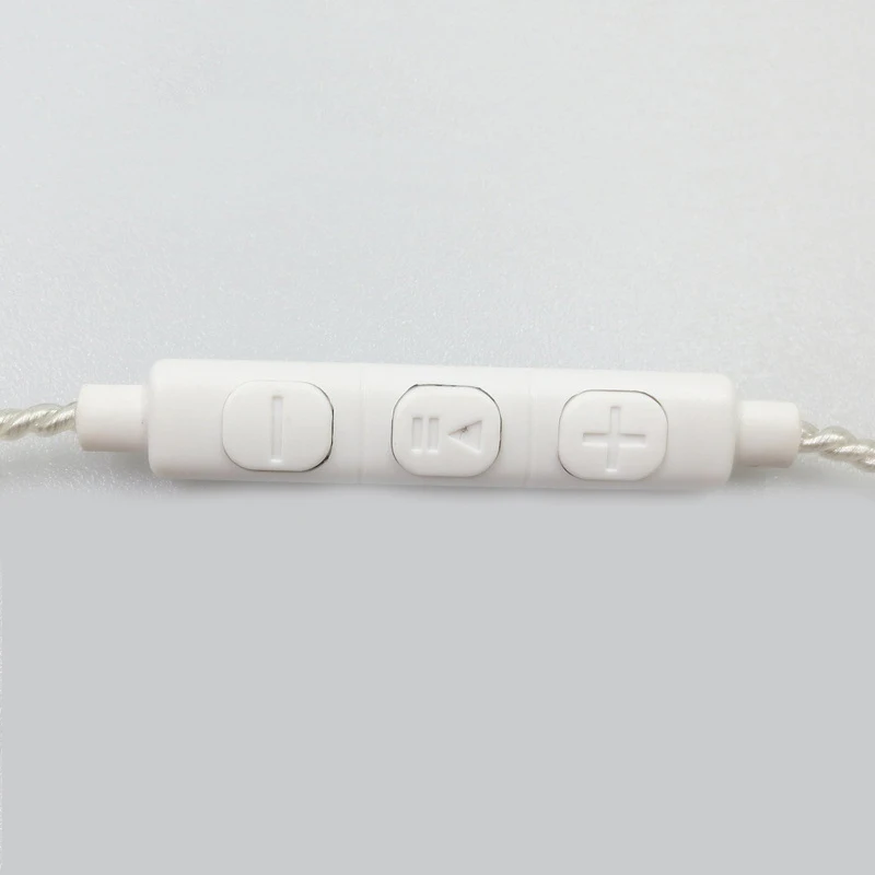 Replacement o Cable for Sennheiser Ie8 Ie80 Ie80S Headphones Upgrade microphone Volume Control Blue 
