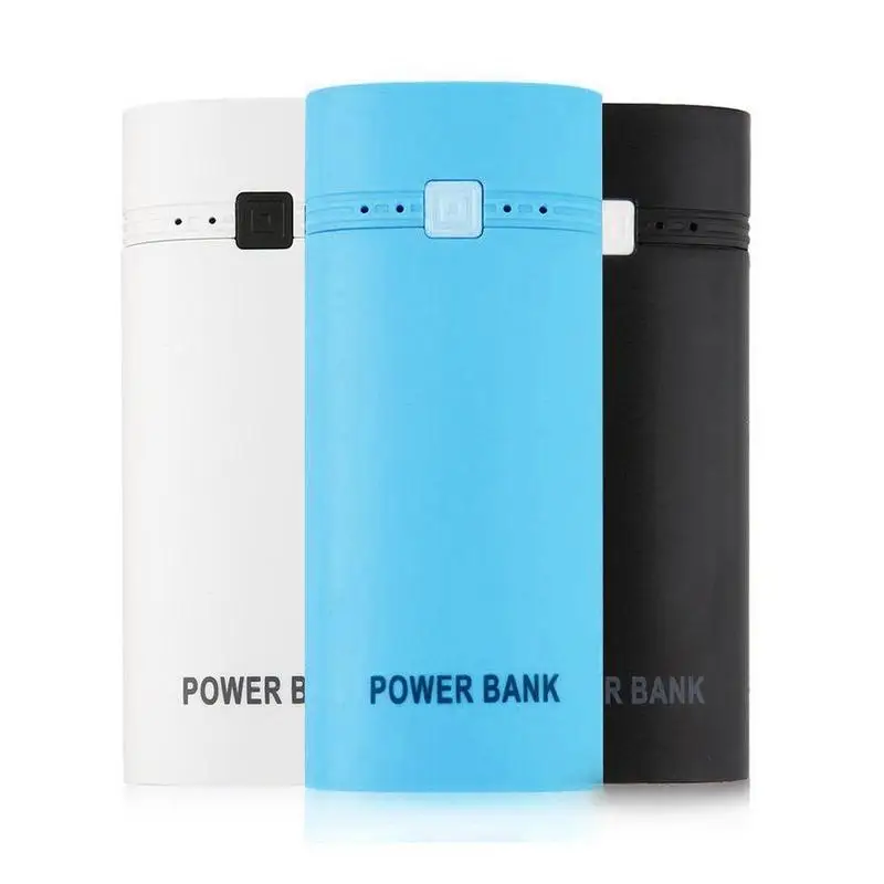 

1PC Portable USB Power Bank Case Kit 2 x18650 Battery Charger DIY Box For Cell Phone Removable nesting DIY Power Bank Case