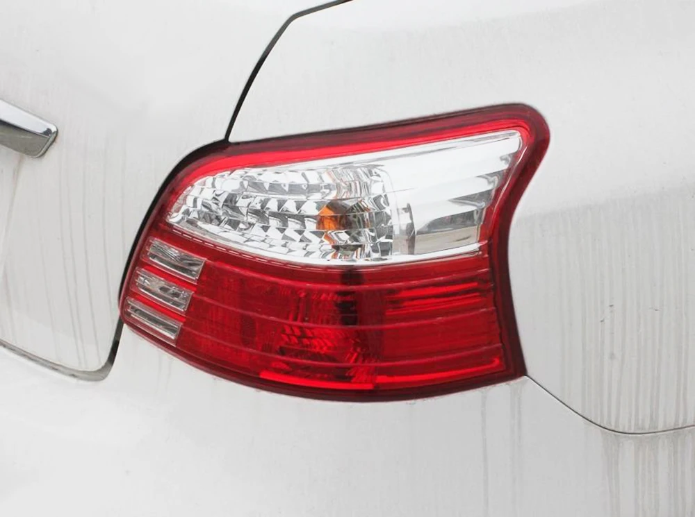 Для Toyota Vios 2010 2011 2012 2013 комплект для освещения автомобиля авто задний фонарь сигнала поворота фонарь стоп-сигнала Предупреждение переднего бампера