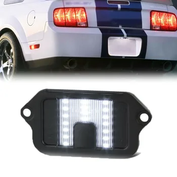 

1pc 12V LED Parking Lamps 6000K License Plate Lights Premium Car External Accessory For Ford Mustang 2005-2009