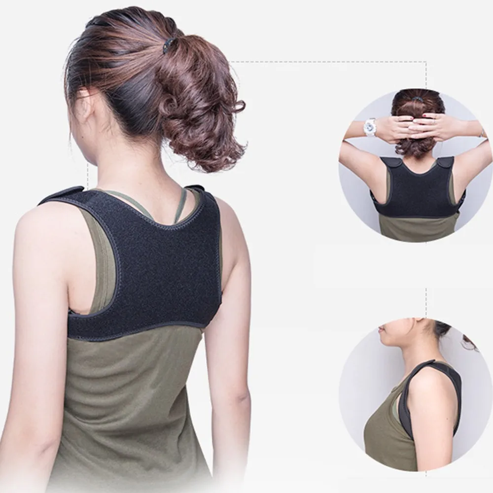 

Outdoor Back Posture Corrector Belt Adjustable Brace Support Belt Clavicle Spine Correction Men Women Back Posture Correction